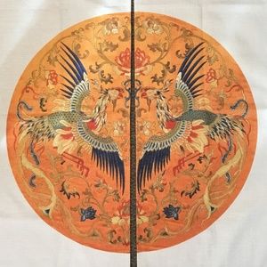 Phoenix Rising Sun Tapestry Doorway Curtain